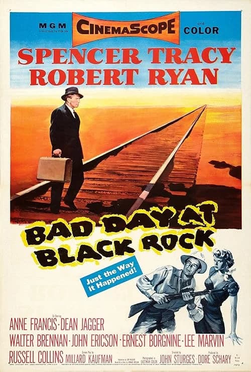Bad Day at Black Rock film posteri