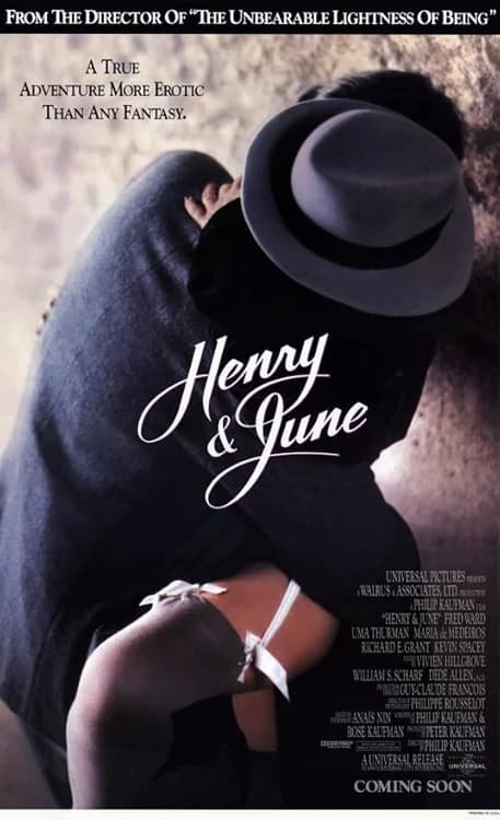Henry & June film posteri