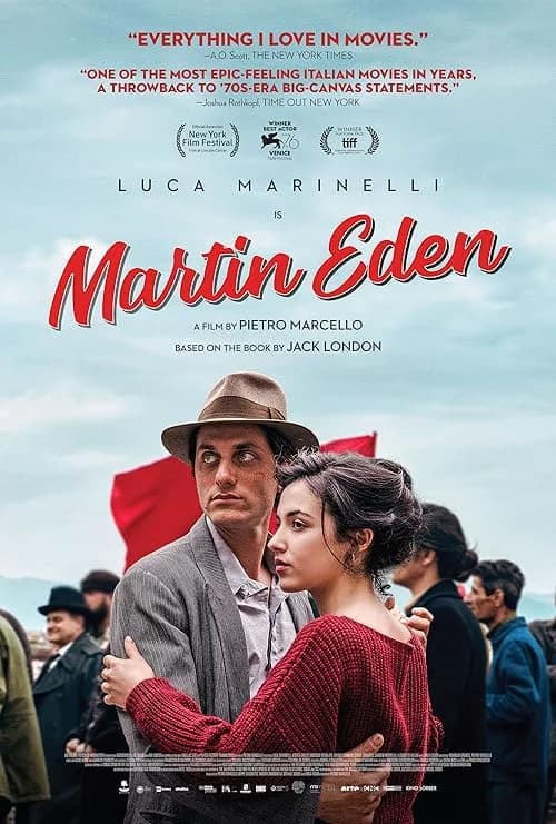 Martin Eden film posteri