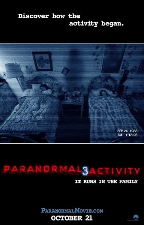Paranormal Activity 3 film posteri