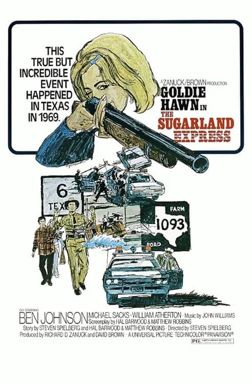 The Sugarland Express film posteri