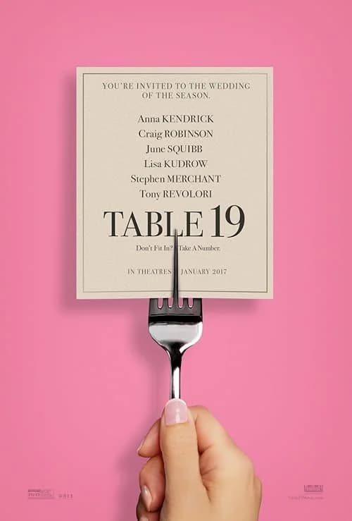 Table 19 film posteri