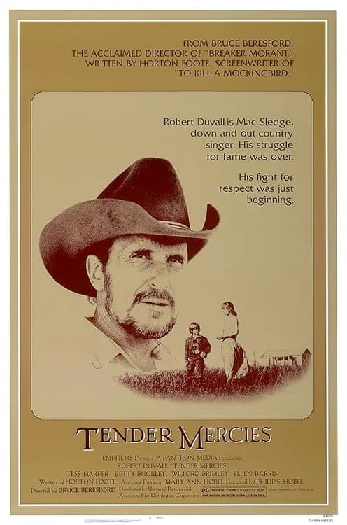Tender Mercies film posteri